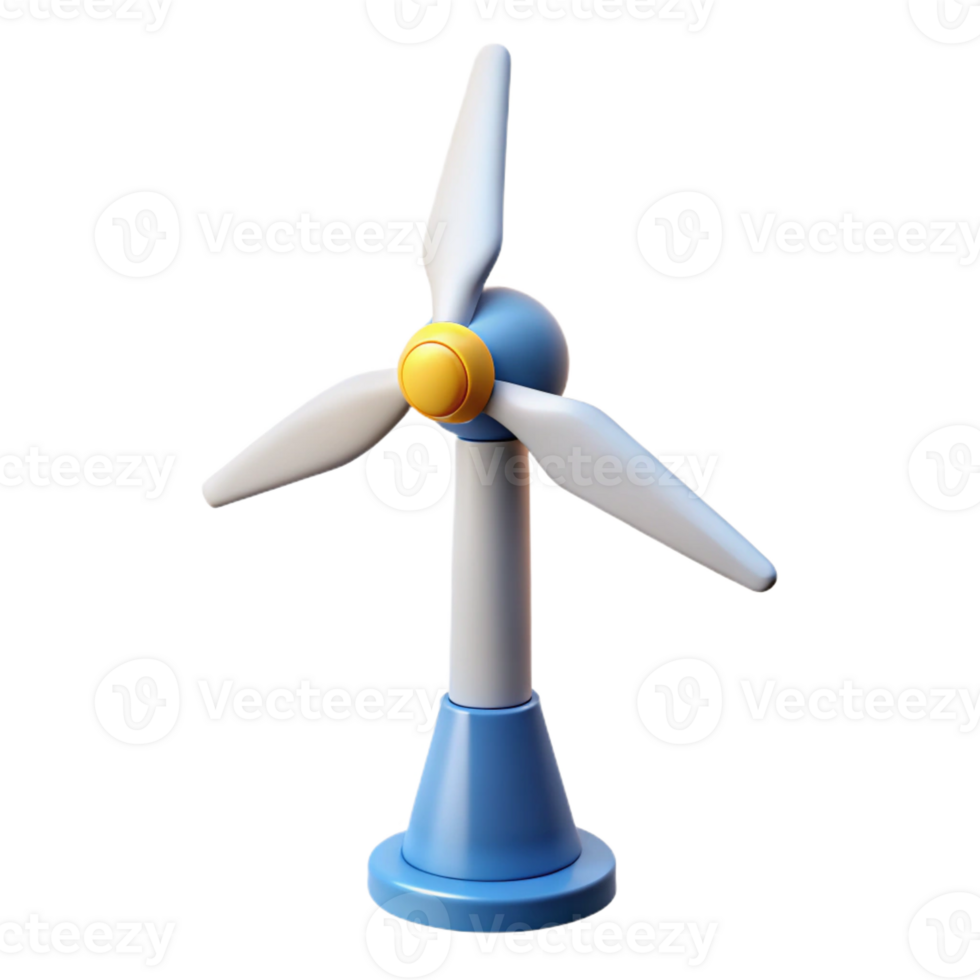 wonderful classic A Wind Turbine Generating Electricity Mi authentic png