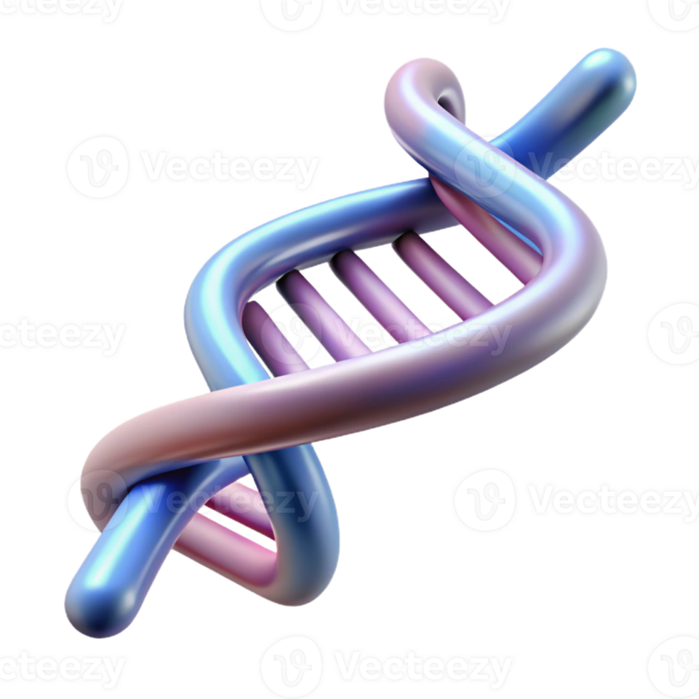 serene vintage A Dna Double Helix Unwinding Revealing It genuine png