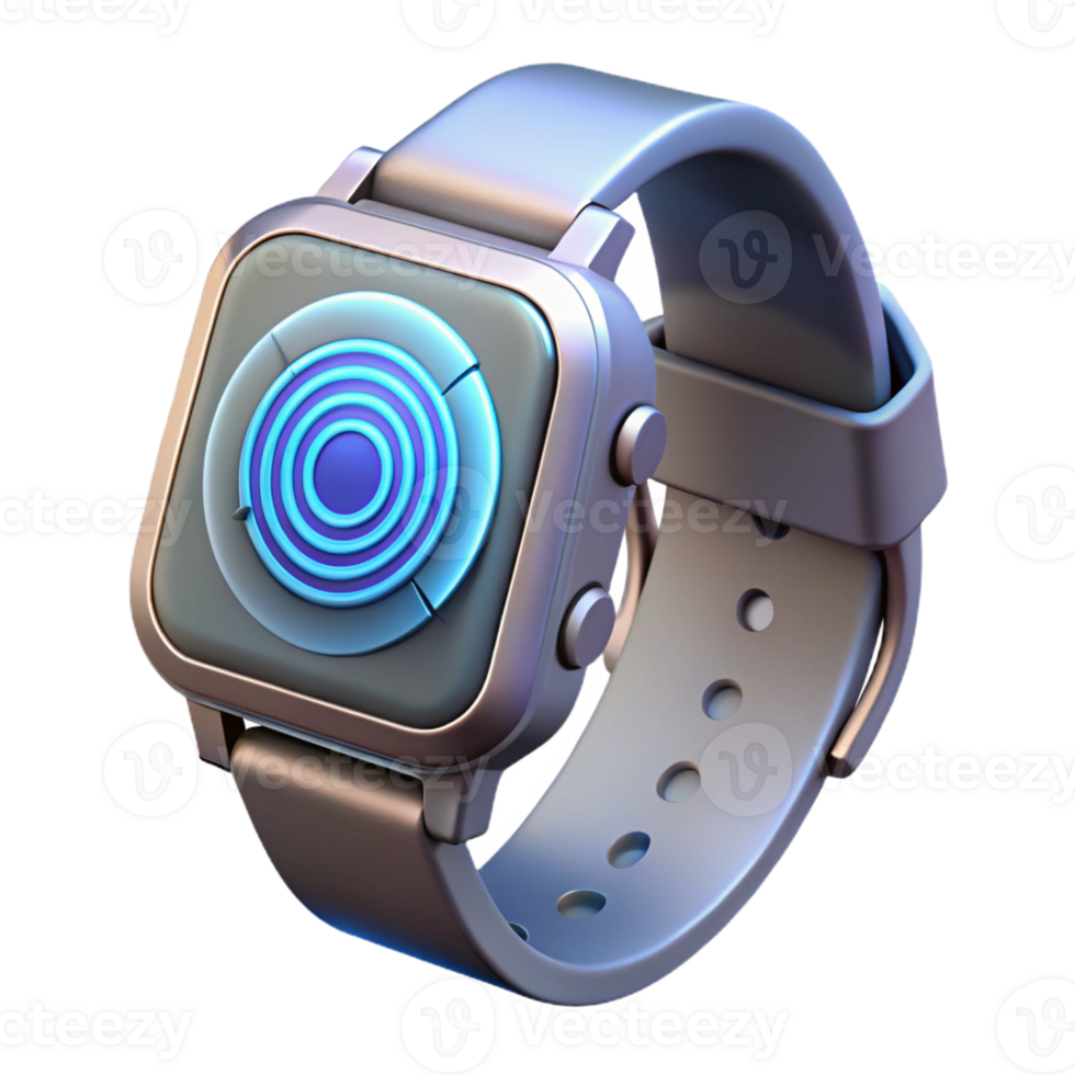 magnificent classic A Futuristic Watch Displaying Biometric D high resolution png
