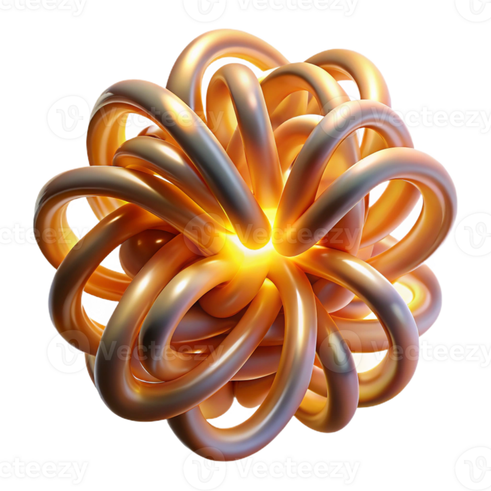 beautiful modern Intertwined Bioluminescent Tendrils Pulsa png