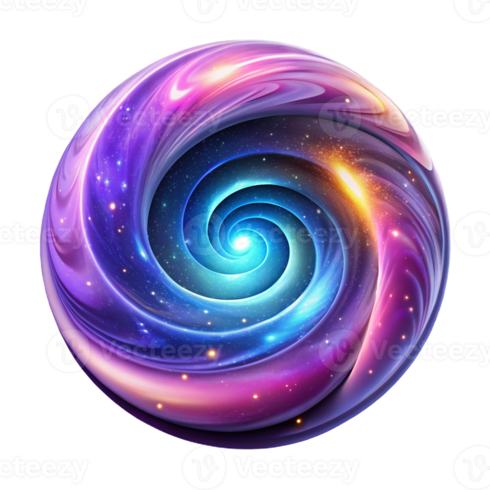 dramatic rustic A Vortex of Swirling Galaxies with Vibra high quality png