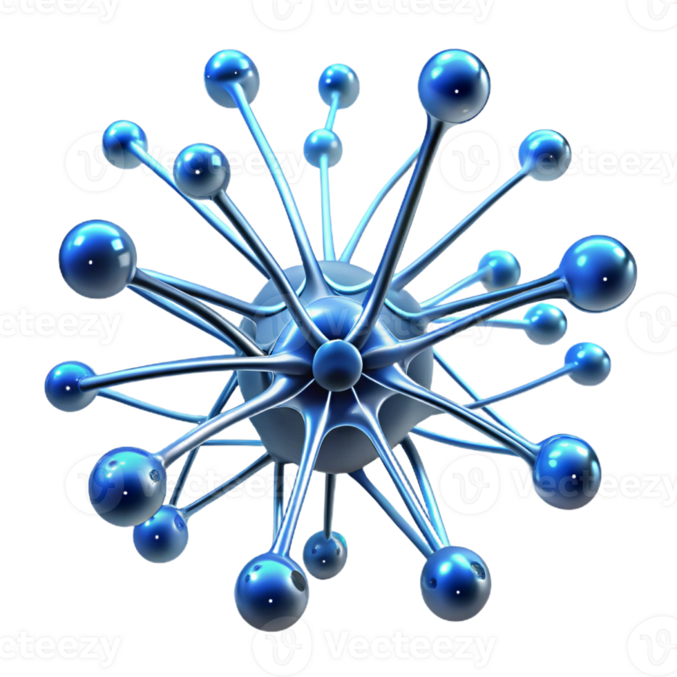 extraordinary minimalist A Complex Network of Interconnected Neuro professional png