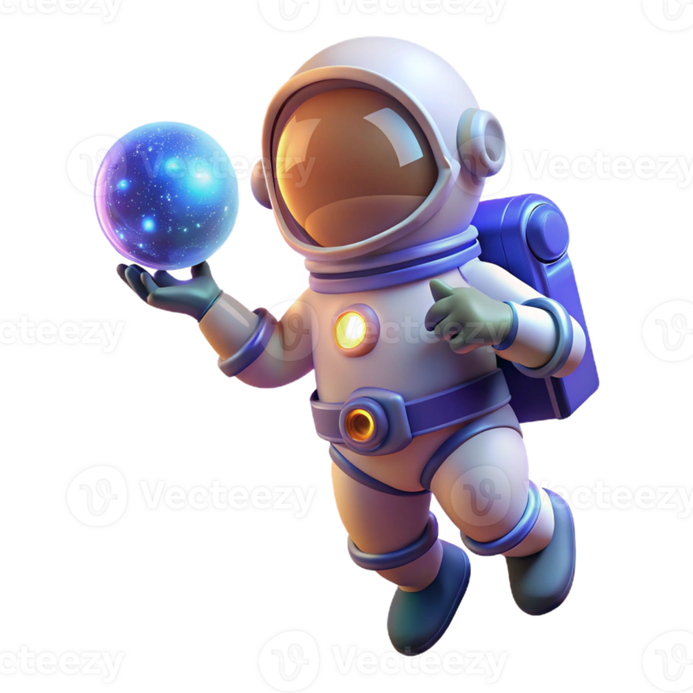 stunning rustic A Lone Astronaut Floating in Space Holdin original png