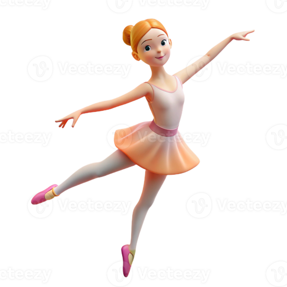 extraordinary minimalist Graceful Ballerina in Mid-leap authentic png