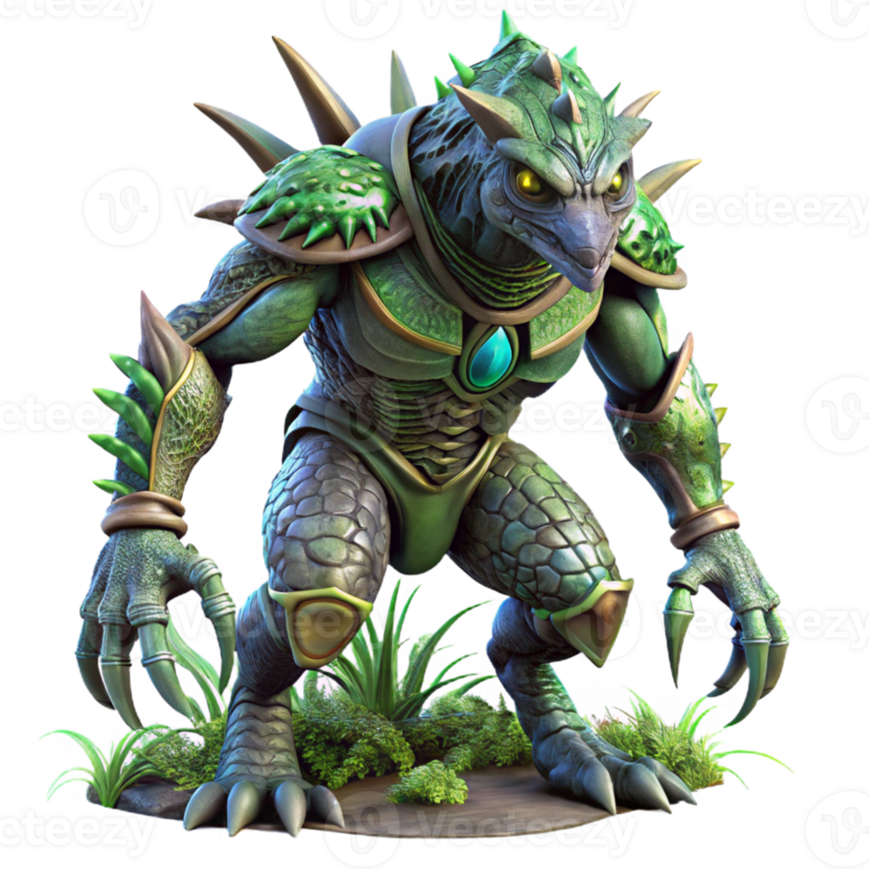 serene creative A Powerful Bio Engineered Creature With high resolution png