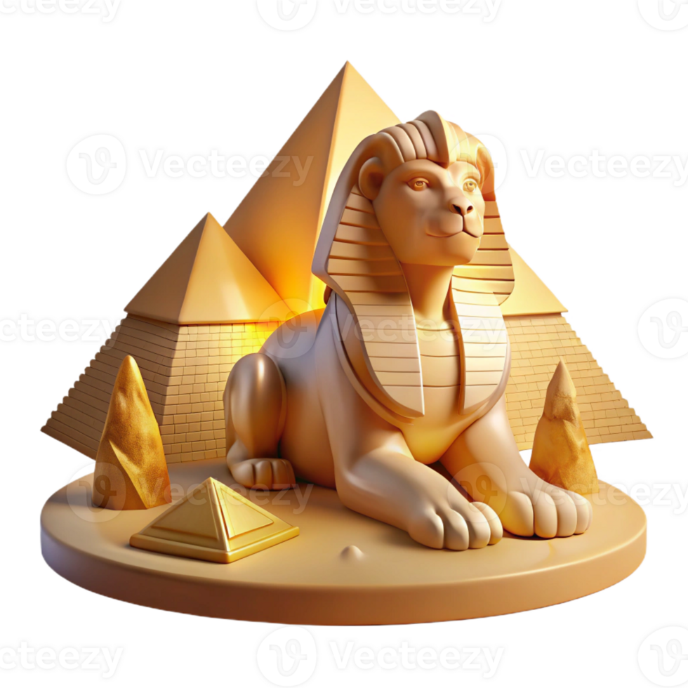 magnificent abstract A Mysterious Sphinx Posing a Riddle In high resolution png