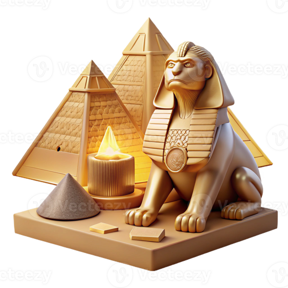 beautiful contemporary A Mysterious Sphinx Posing a Riddle In high resolution png