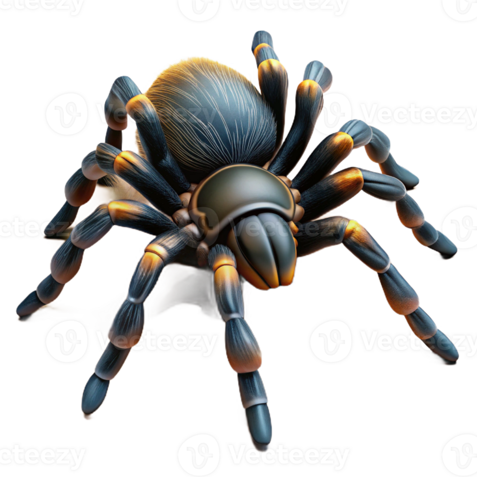 magnificent traditional Tarantula on Dark Web detailed png