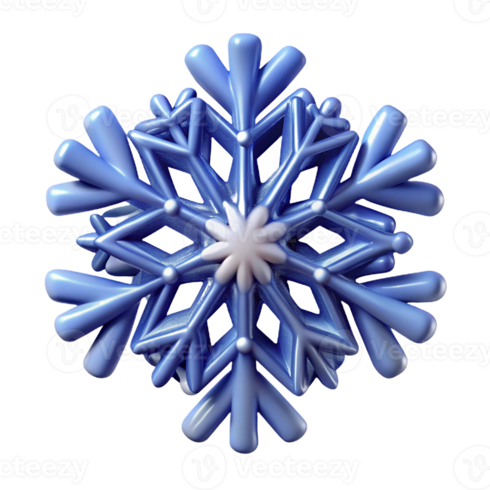 elegant rustic A Close Up of a Snowflake Intricate And authentic png