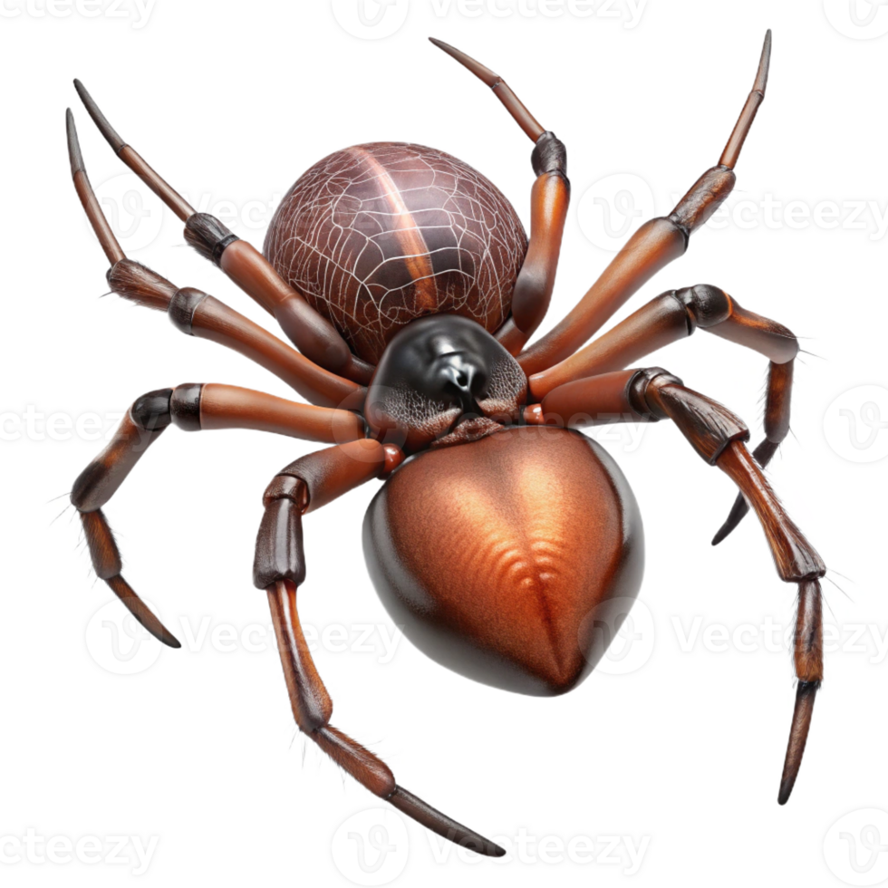 magnificent vintage A Close Up of a Spider Spinning a Web In professional png