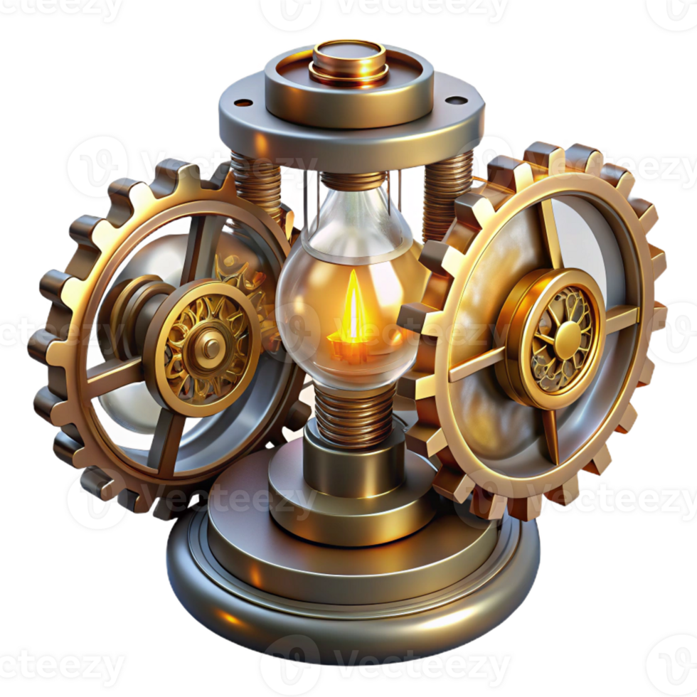 wonderful rustic A Complex Steampunk Clockwork Mechanism exclusive png