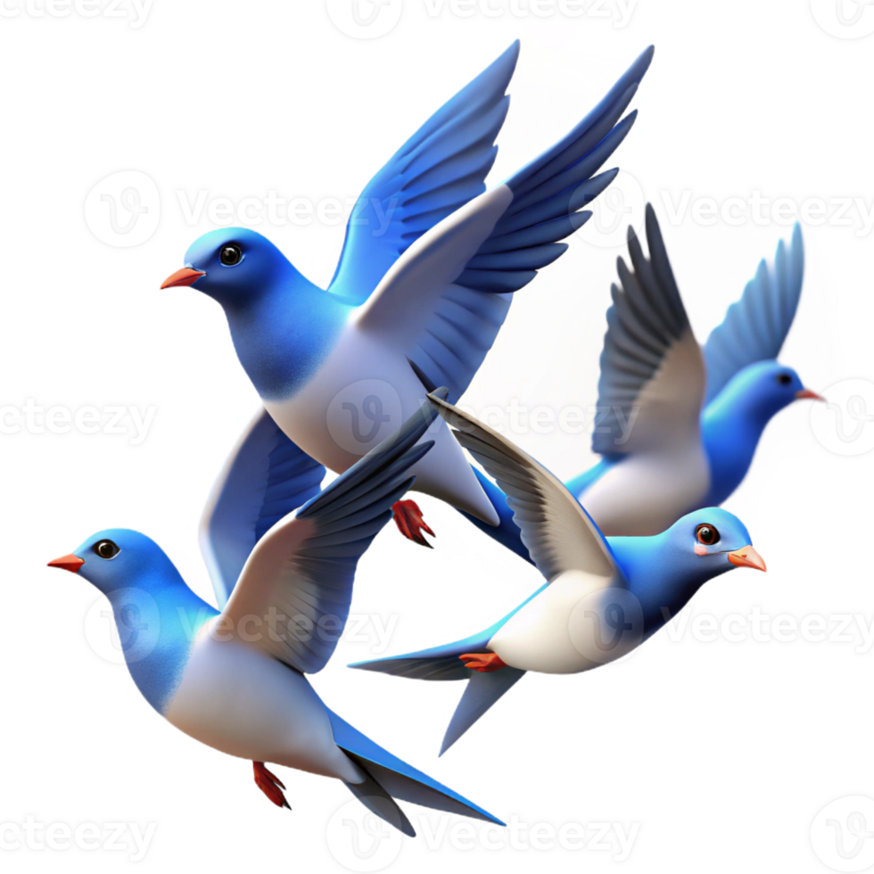 impressive classic A Group of Birds Flying in Formation Agains authentic png