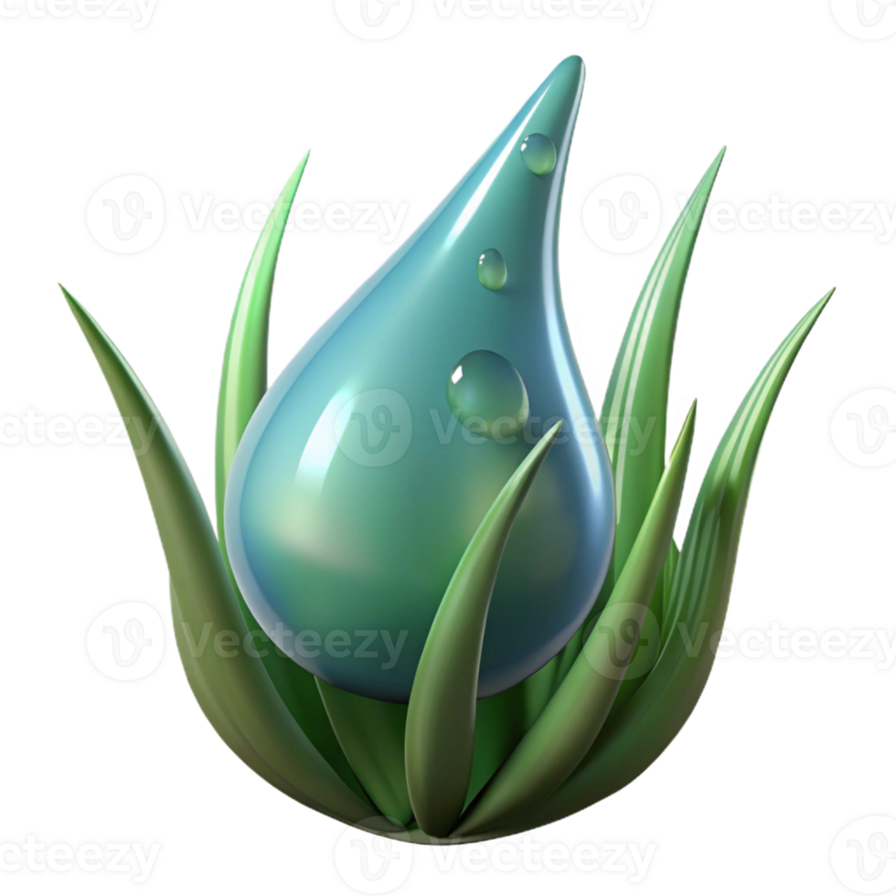 dramatic traditional A Close Up of a Dewdrop on a Blade Of high quality png