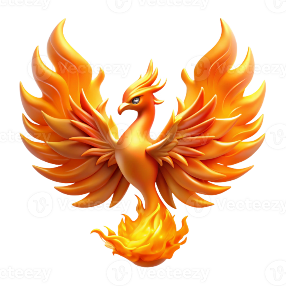 stunning classic A Graceful Phoenix Rising from Ashes Fie professional png