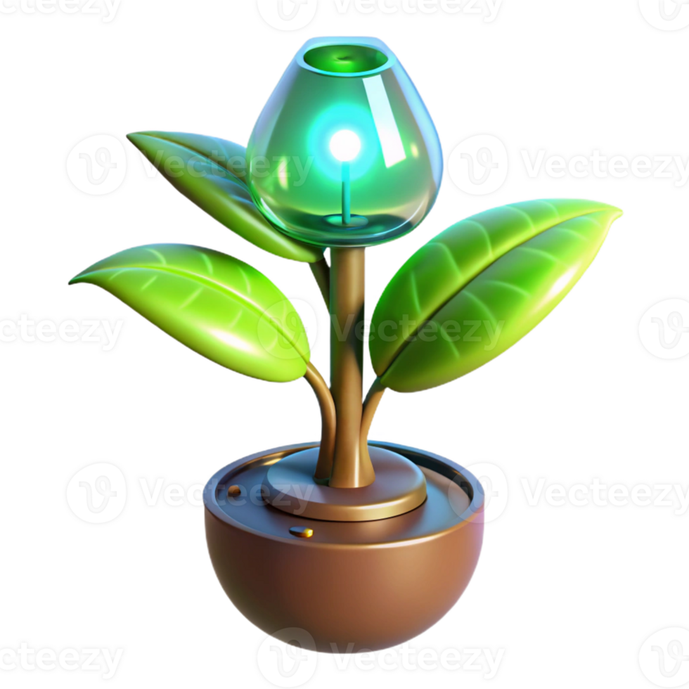 dramatic rustic A Genetically Modified Plant with Lumino professional png
