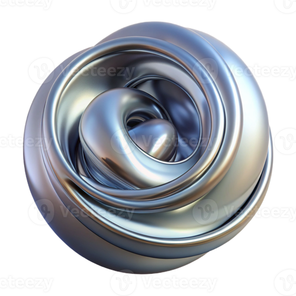 serene rustic A Swirling Mass of Liquid Chrome Reflect professional png
