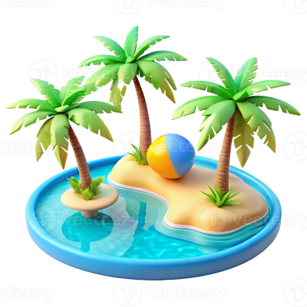 extraordinary vintage A Tropical Beach with Turquoise Water And high quality png