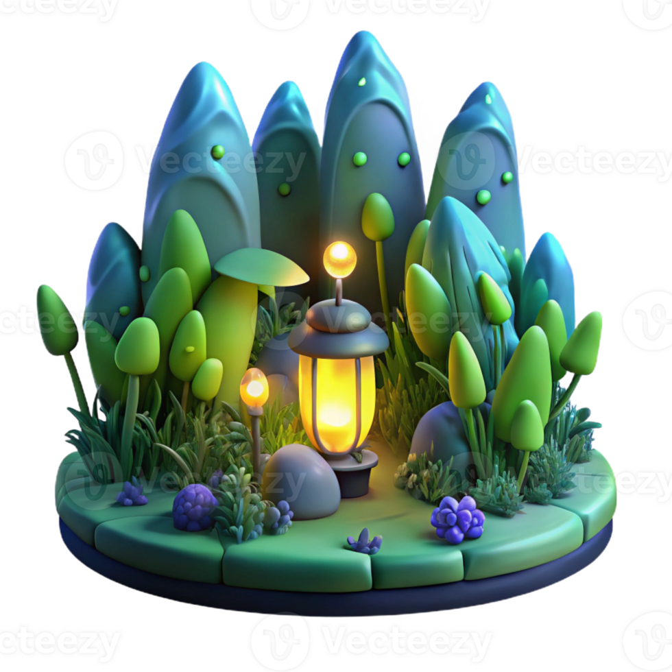 beautiful classic A Group of Fireflies Illuminating a Dark F exclusive png