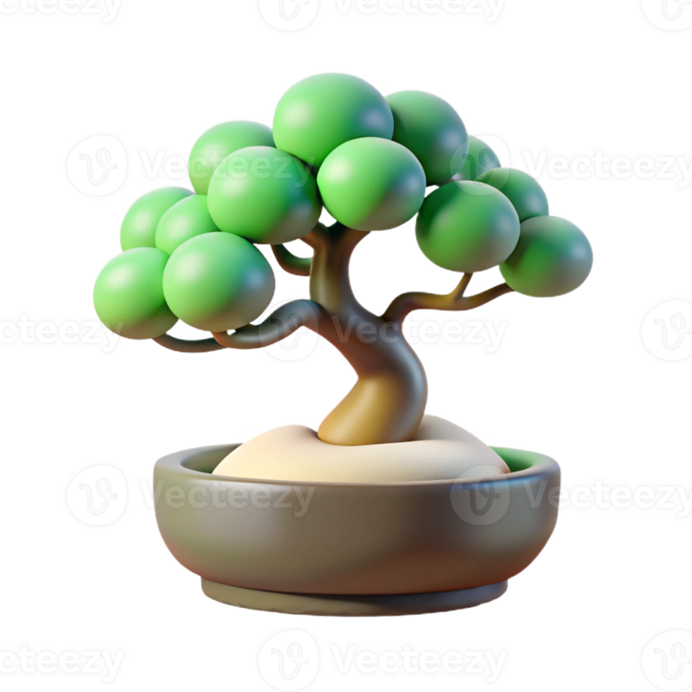 extraordinary traditional Bonsai Tree in Soft Light genuine png