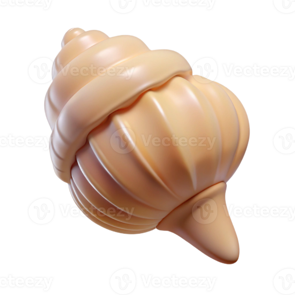 elegant abstract Seashell on Soft Beach Sand detailed png