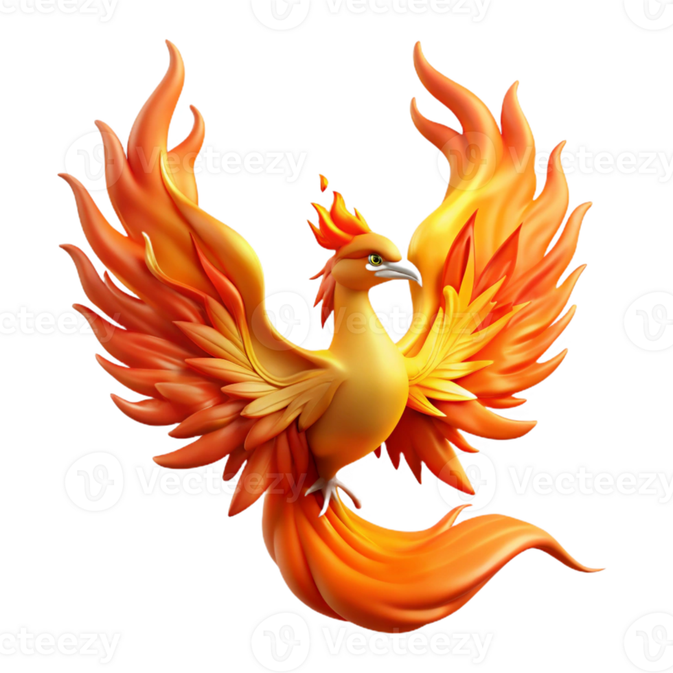 impressive traditional A Phoenix Rising from the Ashe original png