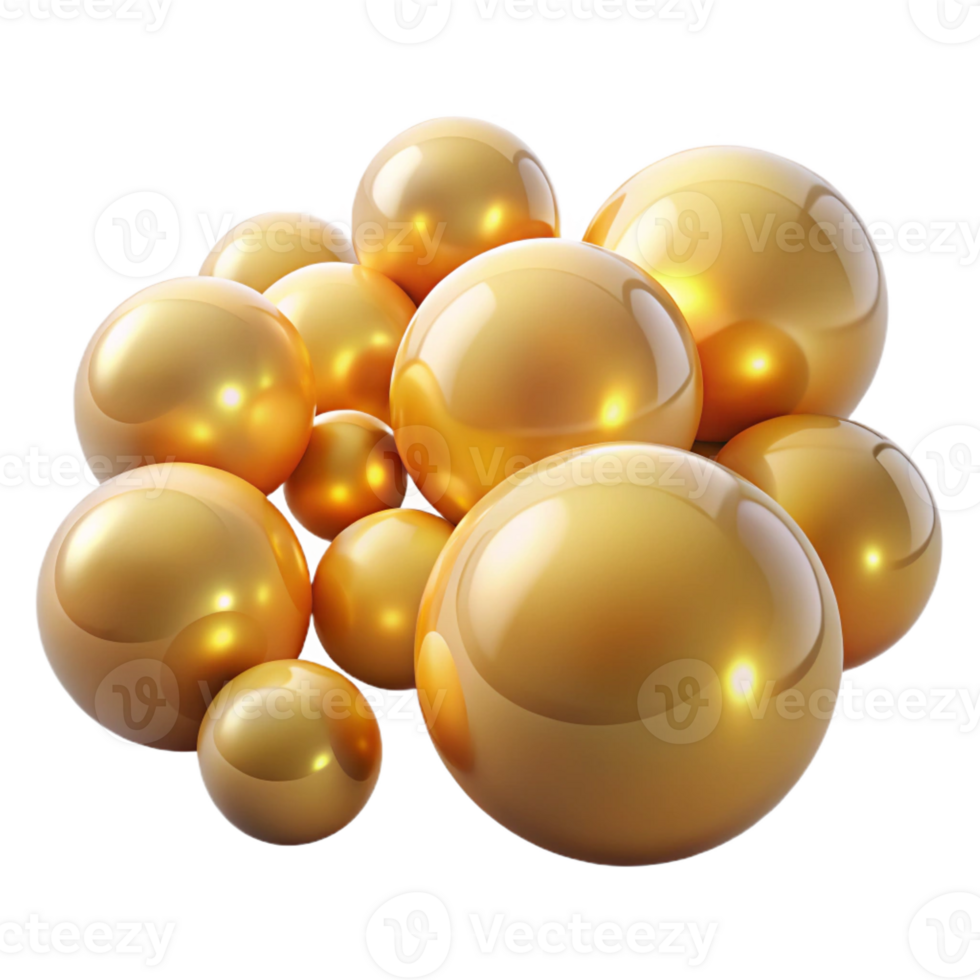 serene traditional A Field of Softly Glowing Orbs Varying I high resolution png