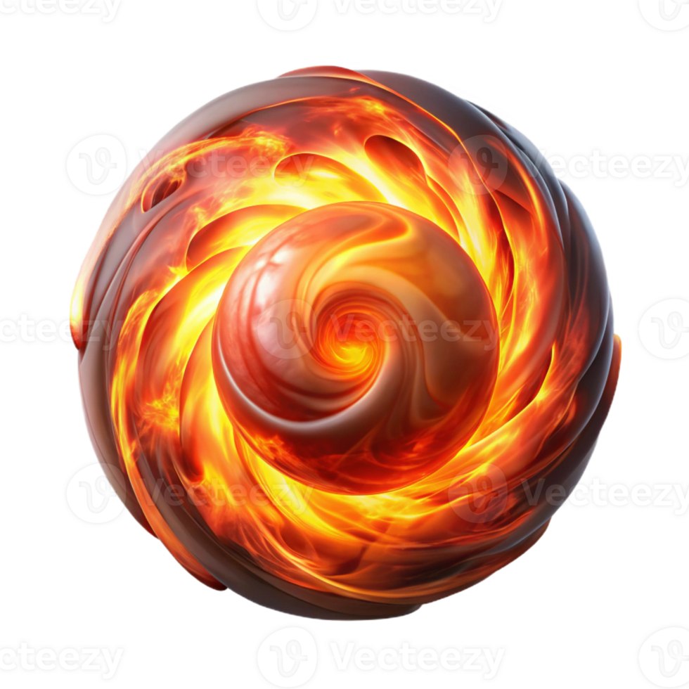 wonderful creative Fire and Smoke Vortex high resolution png