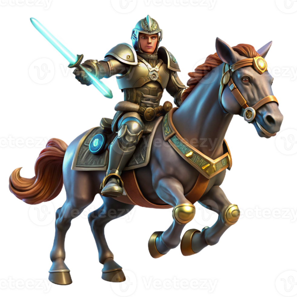 extraordinary creative A Steampunk Warrior Riding a Mechanical original png