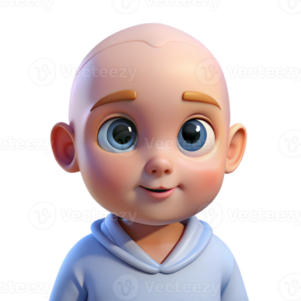 vibrant vintage A Baby with Wide Innocent Eyes Wearing high resolution png