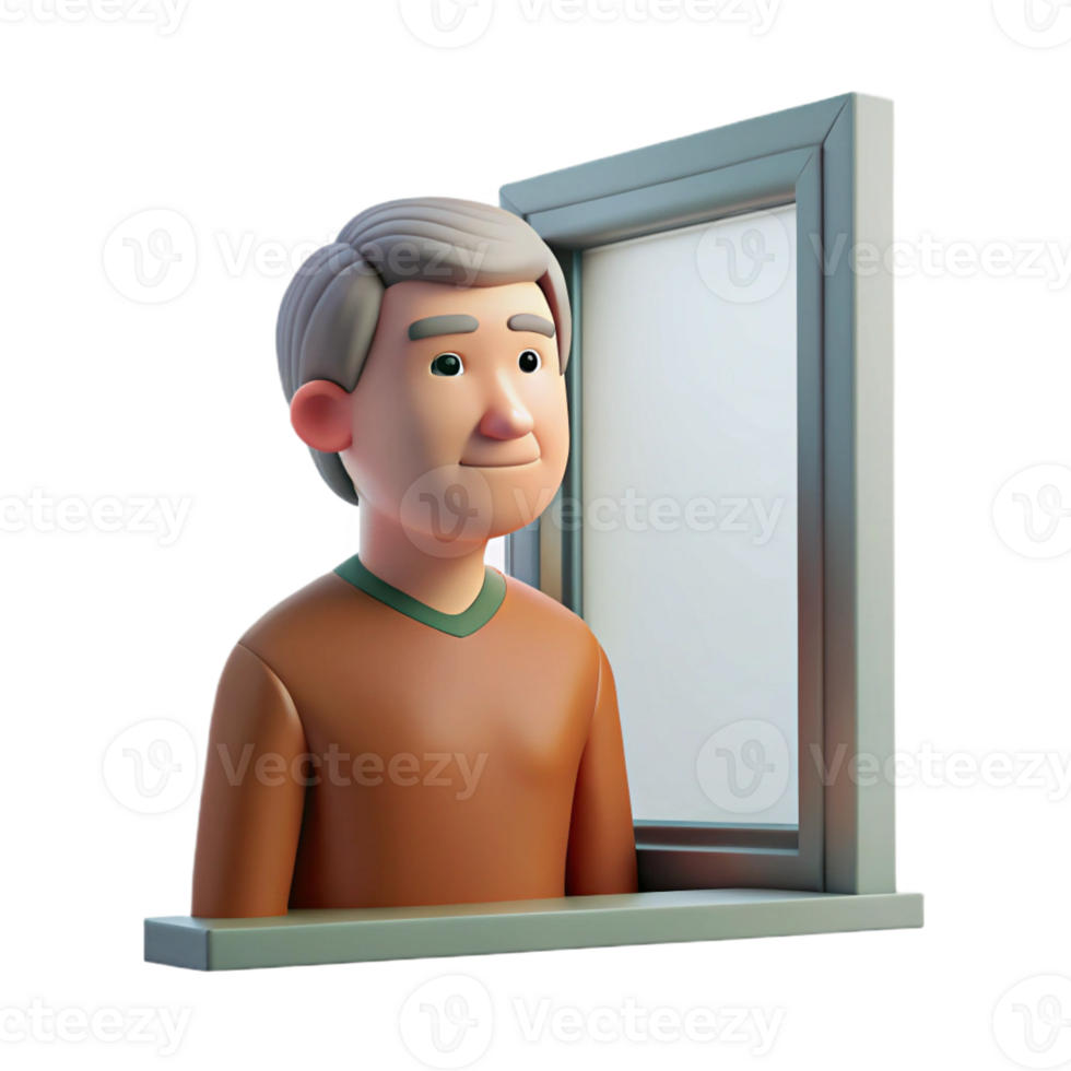 extraordinary classic A Middle Aged Person with a Thoughtful E genuine png