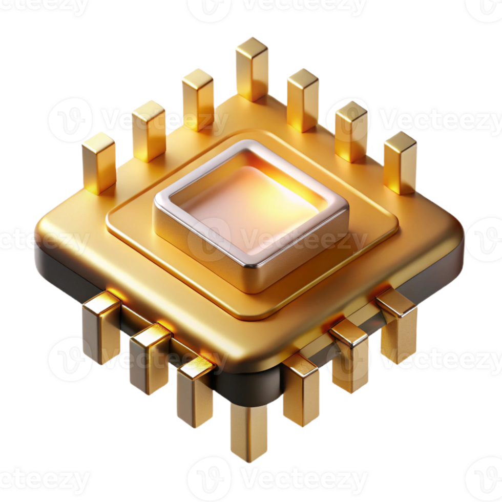beautiful traditional A Single Microchip Magnified to Reveal original png