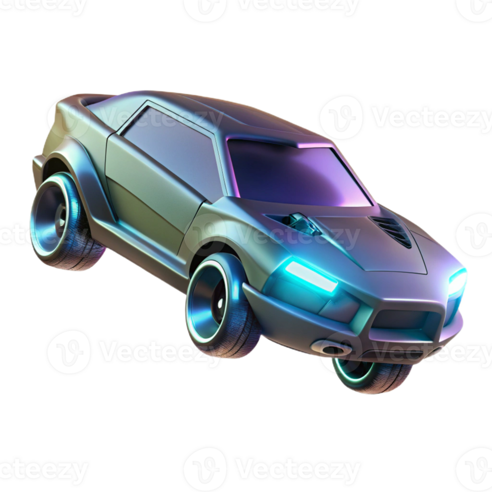 beautiful minimalist A Futuristic Car Flying Through the Air high resolution png