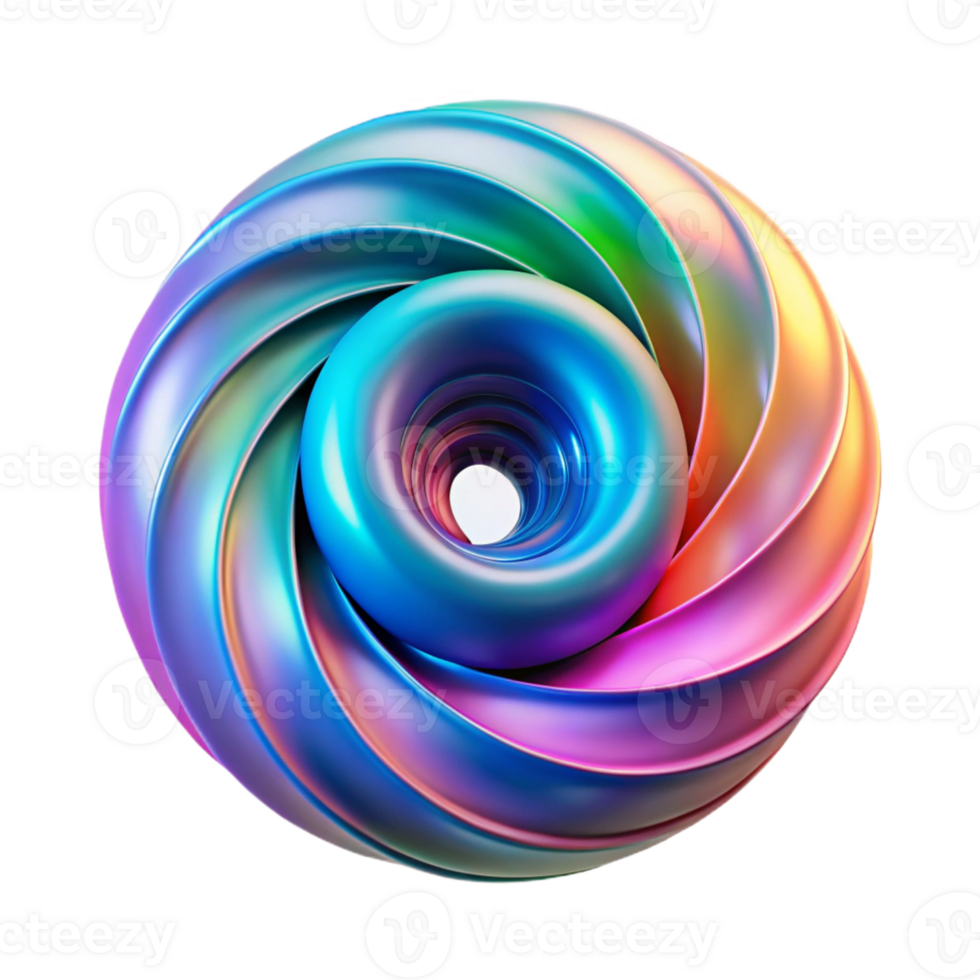 extraordinary modern A Swirling Vortex of Chromatic Aberration high quality png