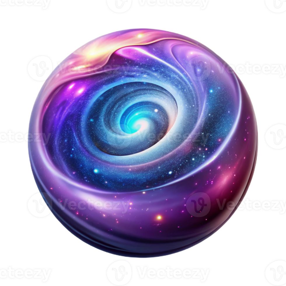 serene minimalist A Swirling Galaxy of Stardust and Nebulae genuine png