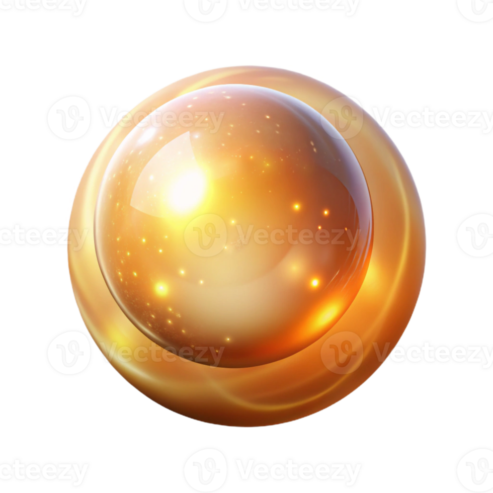 wonderful artistic A Single Luminous Orb Radiating a Soft professional png