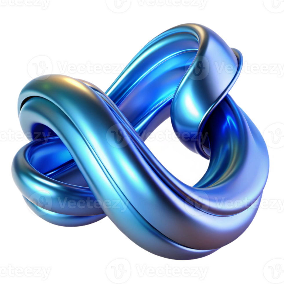 extraordinary creative Flowing Ribbons of Liquid Mercury Reflec professional png