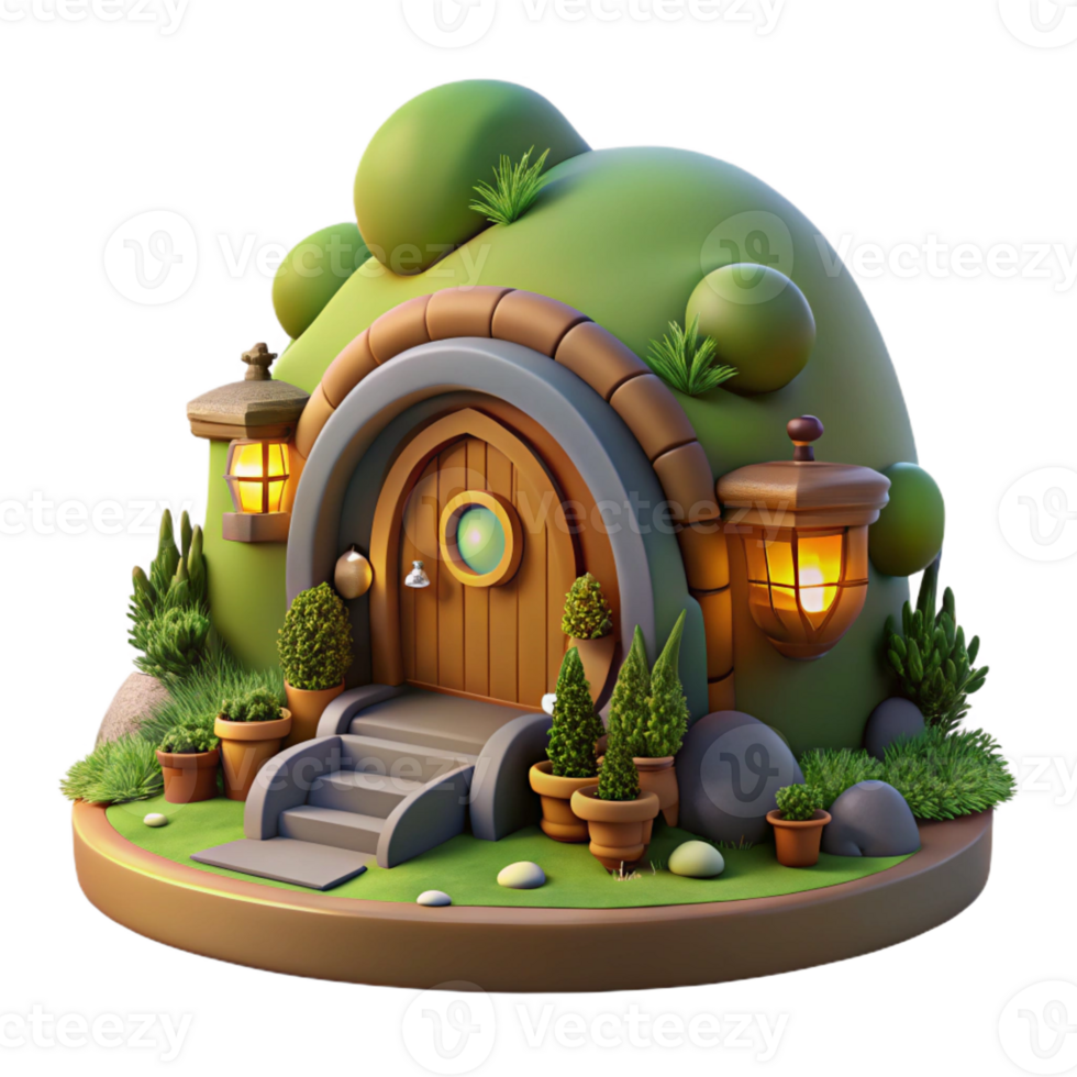 extraordinary contemporary A Cozy Hobbit Style Dwelling Built Into genuine png