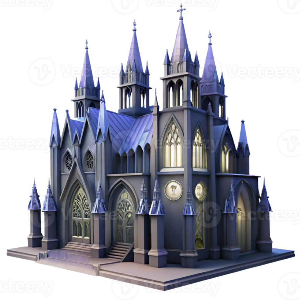 magnificent modern A Gothic Cathedral Pointed Arches Garg premium png