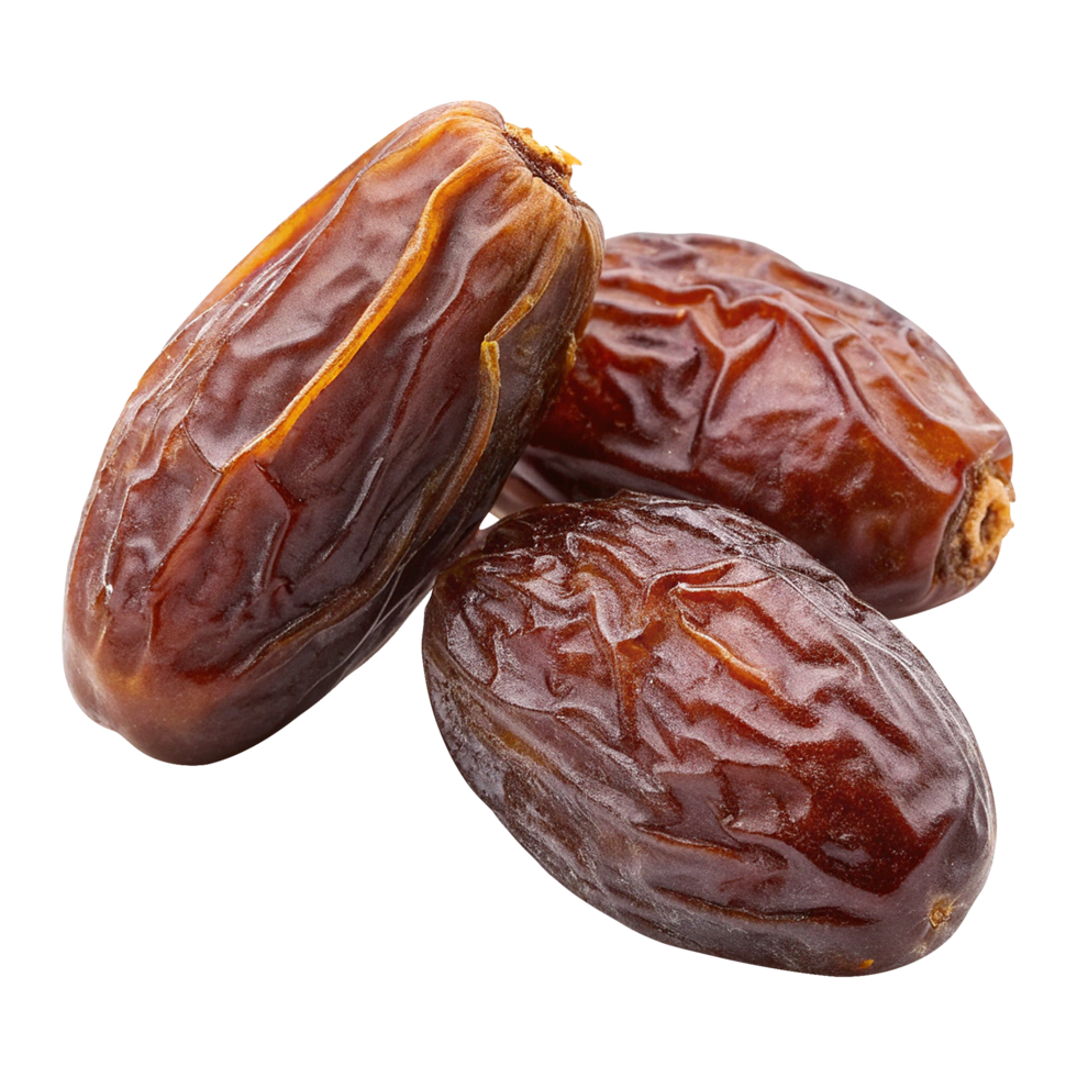 Sweet and juicy dates isolated on transparent background png