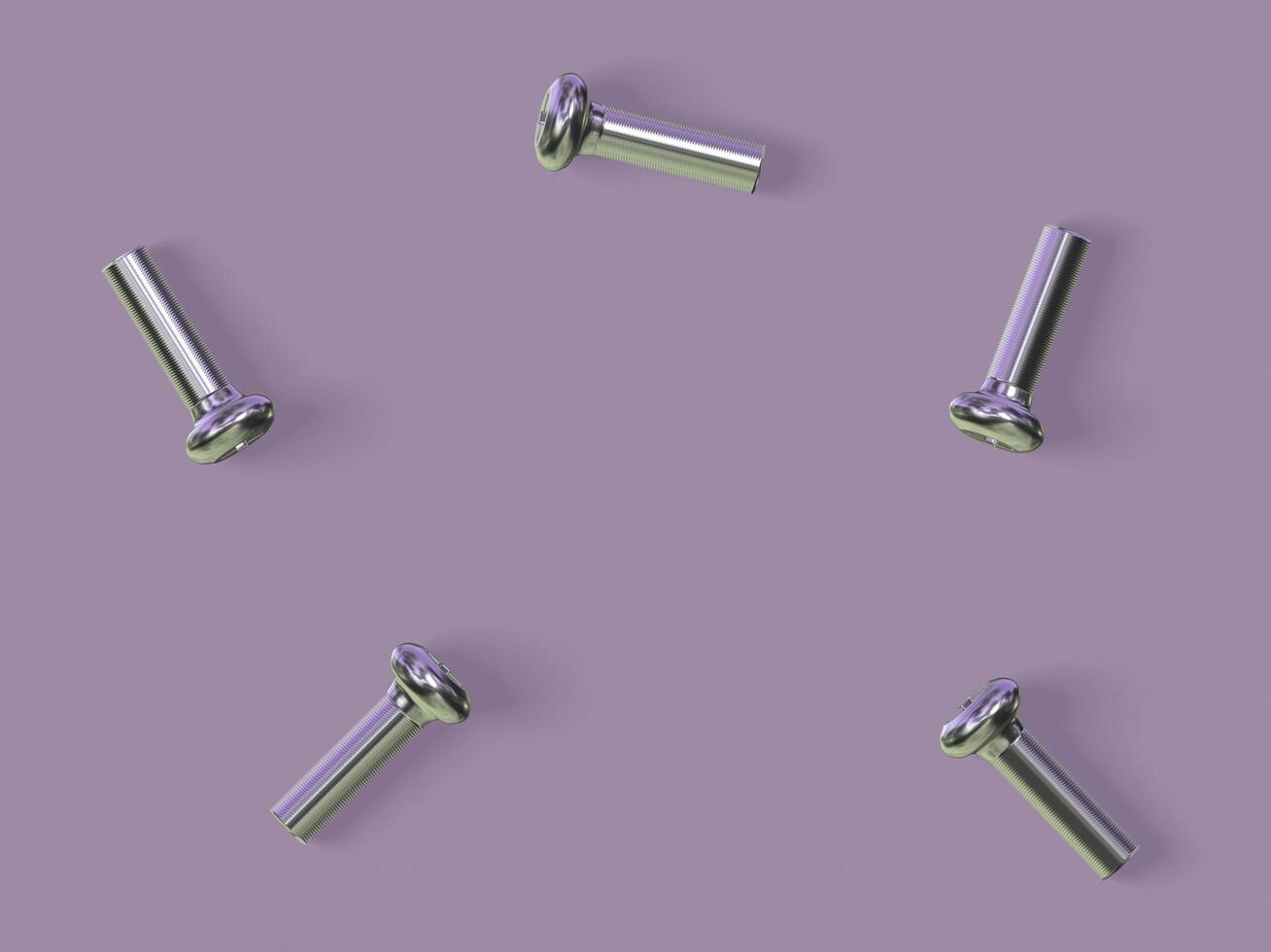 Desaturated 3D background bolts with subtle colors photo