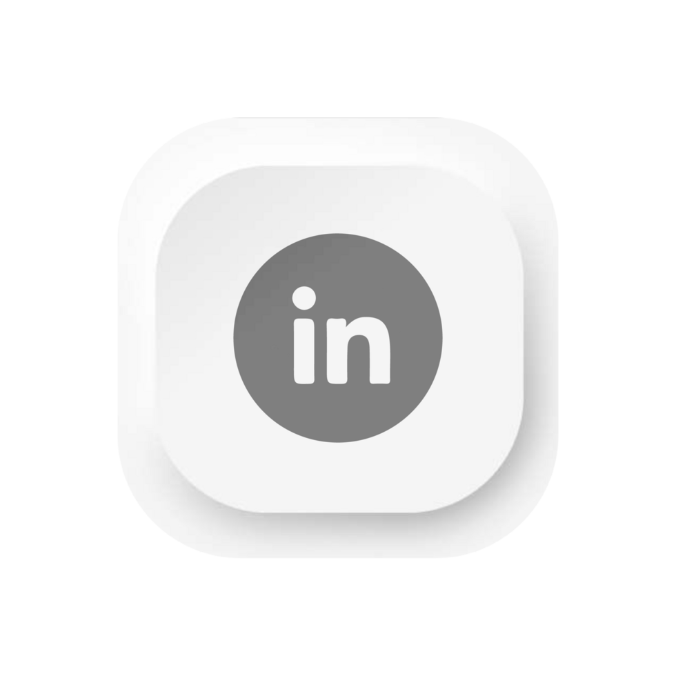 Linkedin icon illustration png