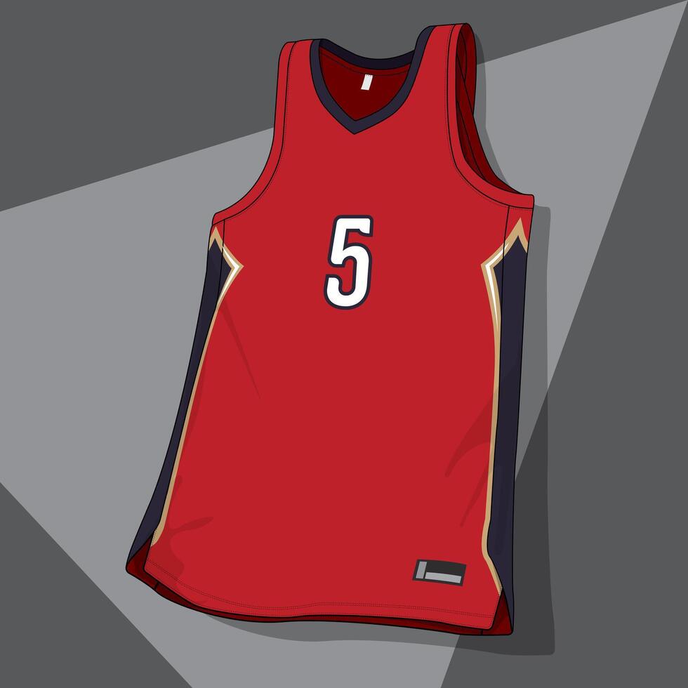 Old style design mock for basketball sports vector