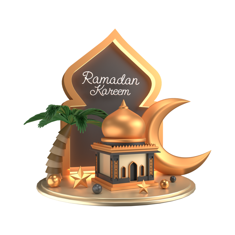 3d rendering of ramadan kareem ramadan kareem ramadan kareem, 3d ramadan icon png