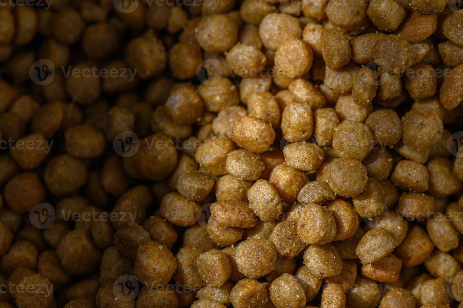 Crunchy golden kibble fills the bowl, ready for hungry pets to enjoy at any time of day photo