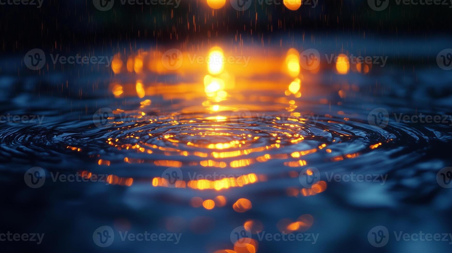yellow road color mercury night lamp cover throw color stacked wet photo