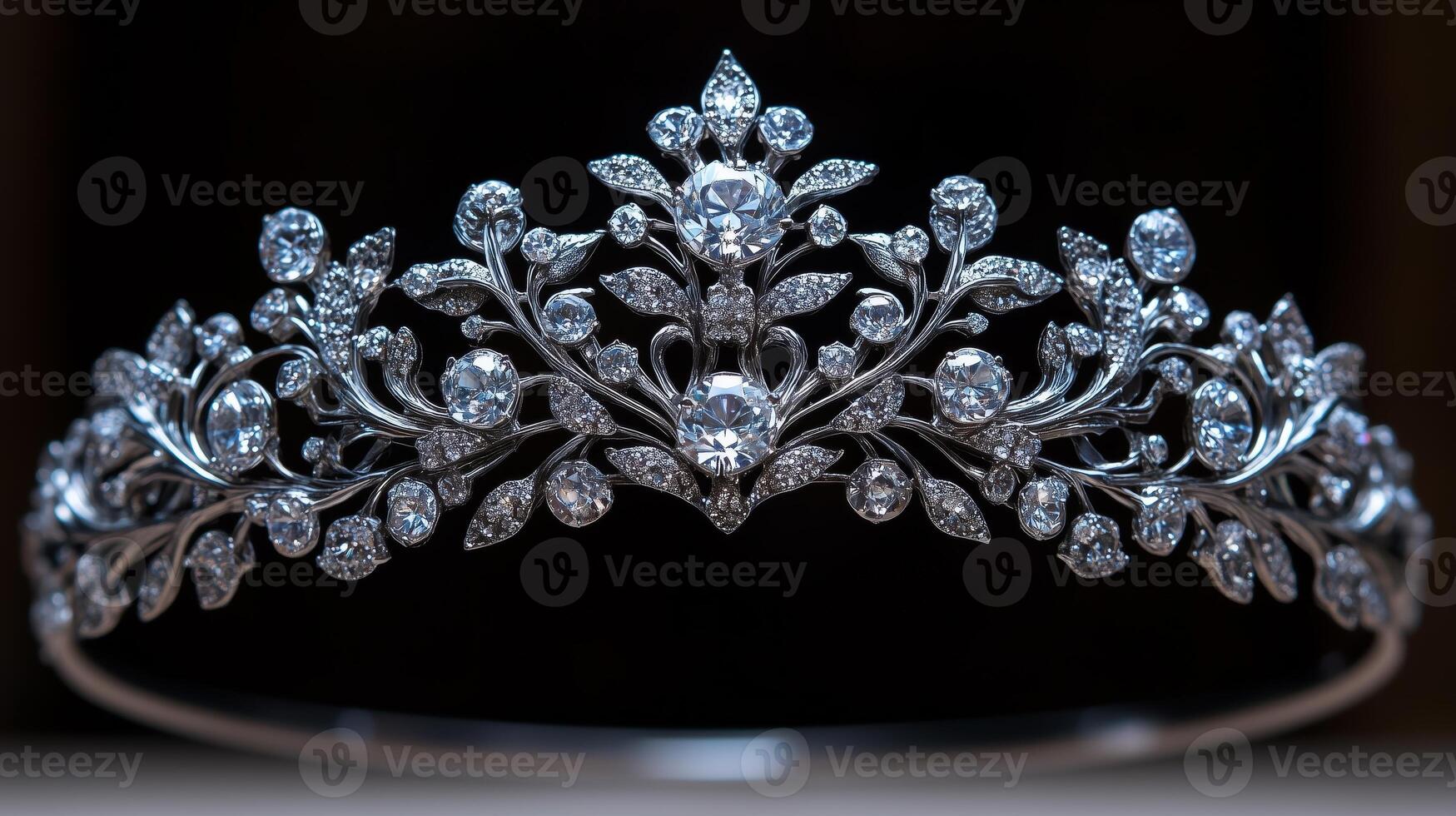 A tiara with diamonds on it photo