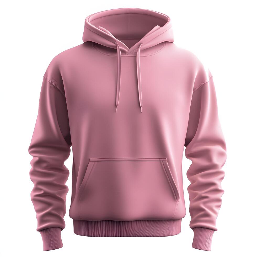Dusty rose hoodie, Comfortable and fashionable casual wear apparel photo