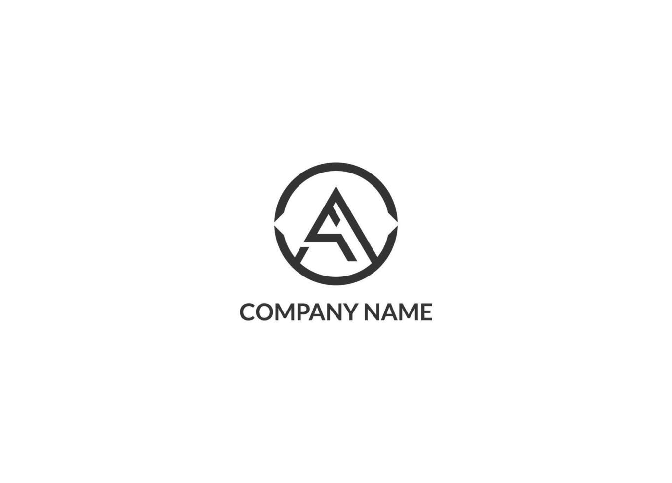 Letter FA Logo Design, FA Icon. Alphabet letter icon logo. FA initials monogram letter text alphabet logo design. FA vector