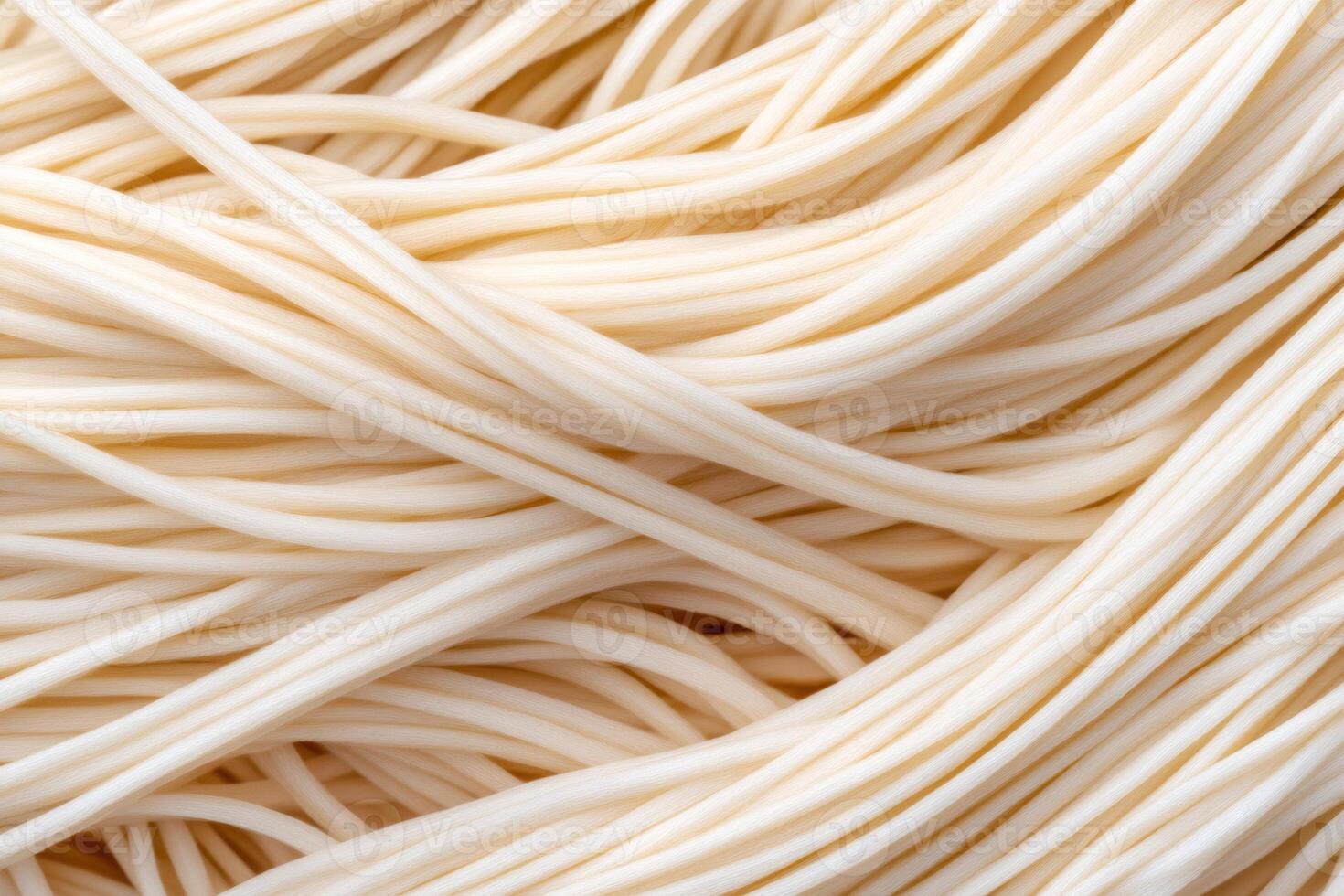 Close-up of Uncooked Noodles creating an Appealing Culinary Background photo