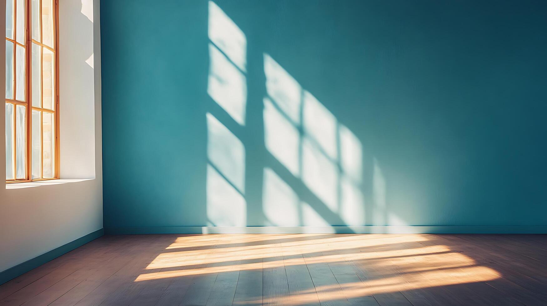 Soft Light Illuminating Abstract Shadow Patterns photo